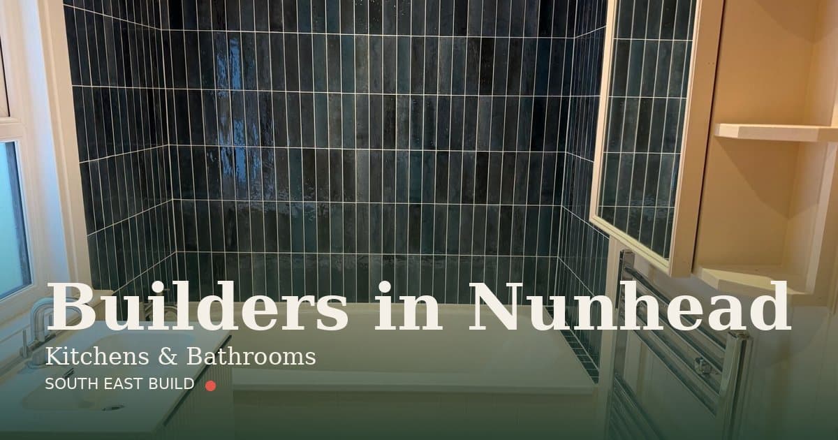 Nunhead builders — kitchens and bathrooms in Nunhead Nunhead builders: a kitchen and bathroom fitted by South East Build, builders in Nunhead