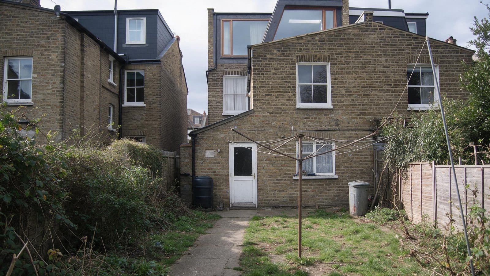 Before: A side return that looks like it was always there